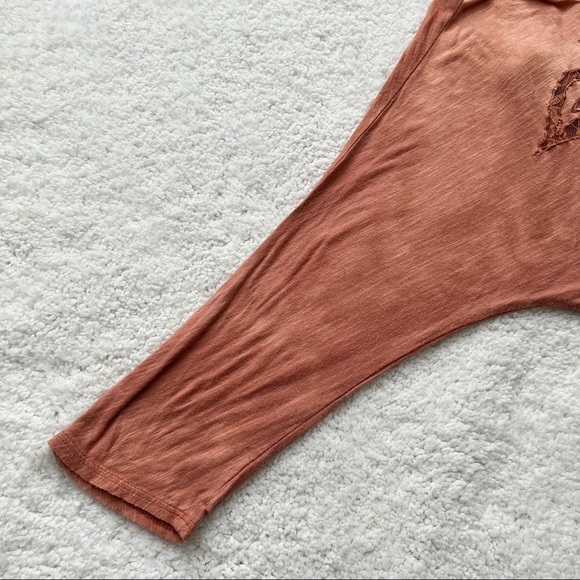 Free People Cutout Embroidery Dolman Top - Picture 7 of 11